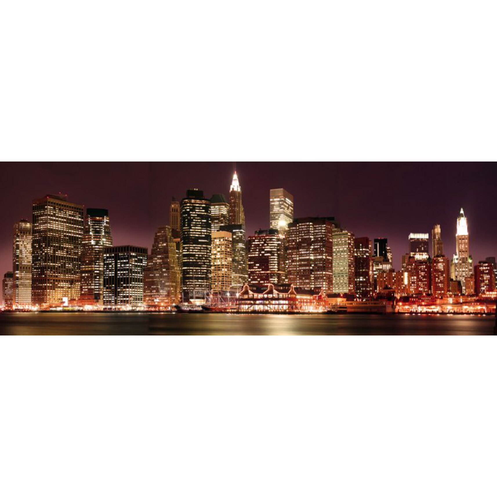 Fototapet DEGRETS 84538 luminile orasului 136x388cm