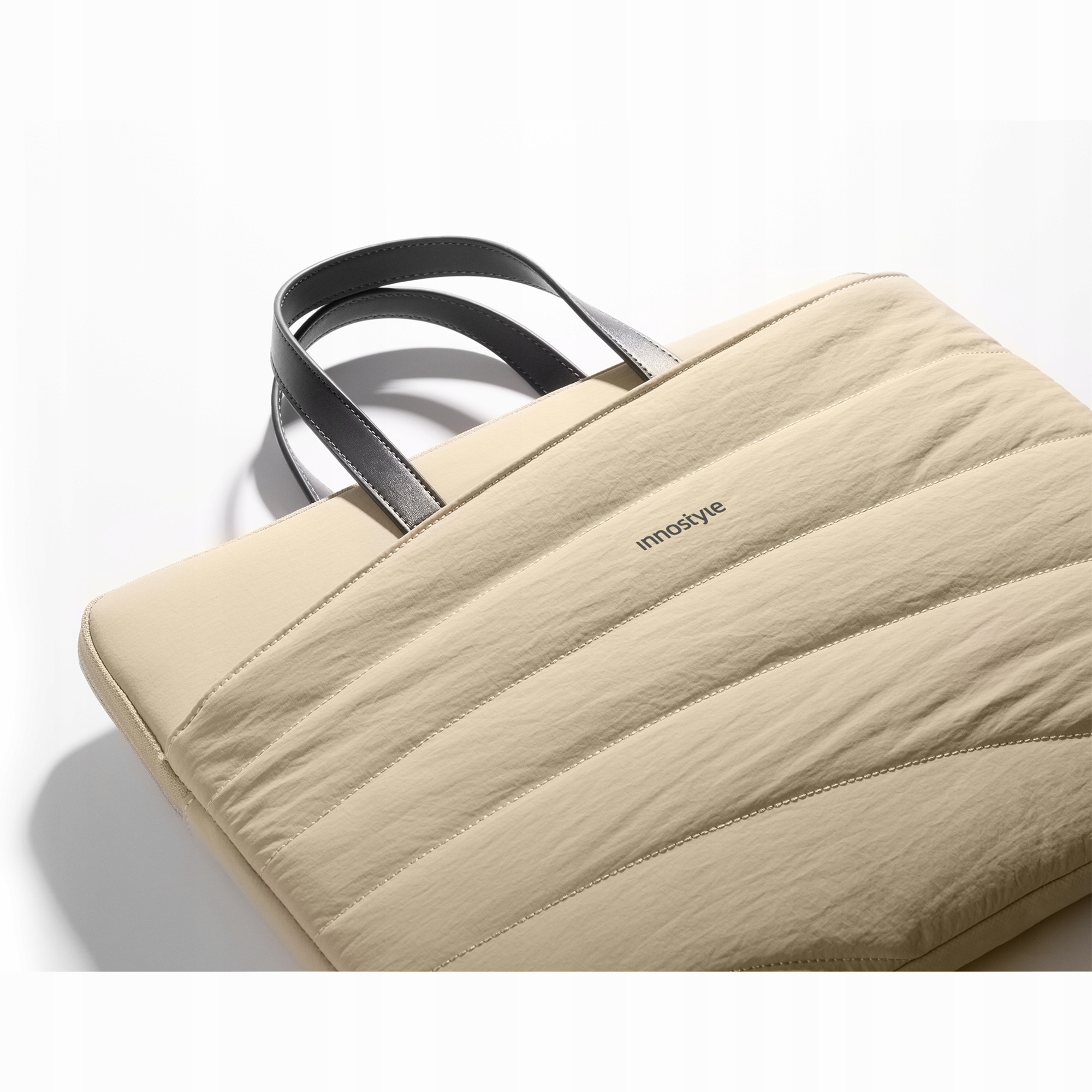 Geanta laptop CarryLite Slim, 15.6", waterproof, bej, set 1x