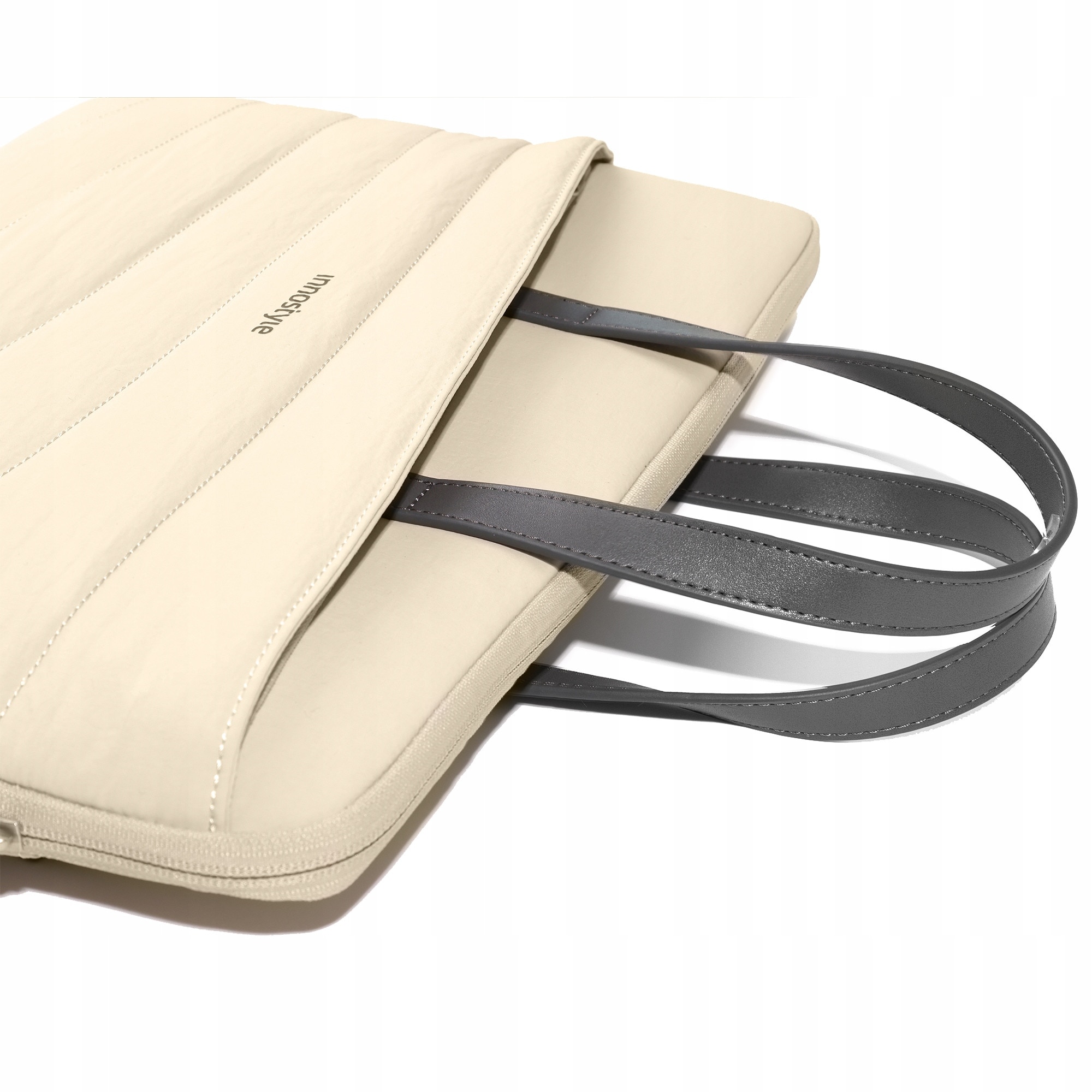 Geanta laptop CarryLite Slim, 15.6", waterproof, bej, set 1x