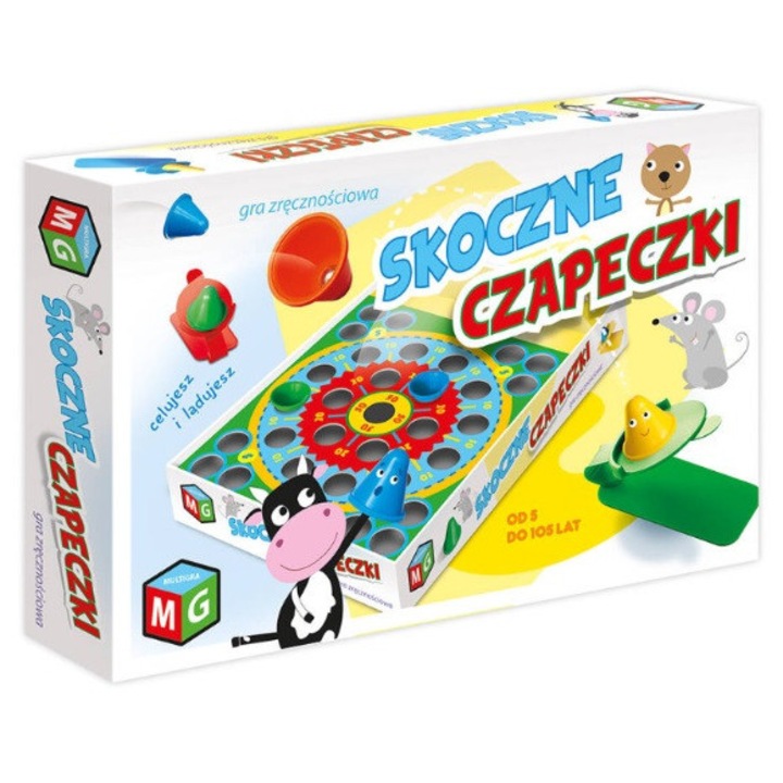 Joc de indemanare Skoczne czapeczki, 05914, multicolor, 1 bucata