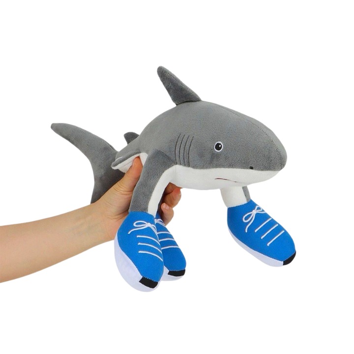 Плюшена играчка Tung Tung Tung Shrk Sahur Plus 31x21x10 см – Забавна и цветна, BaoBao