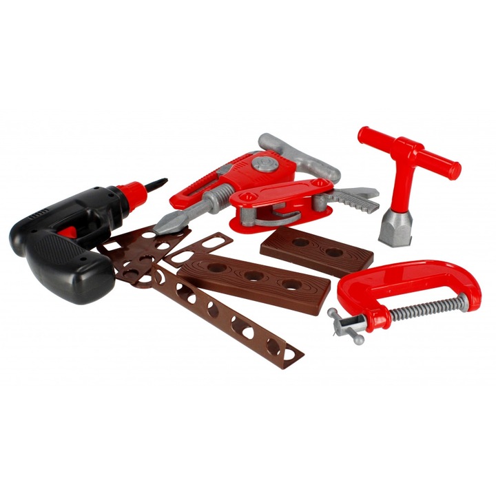 Set unelte copii, multicolor, plastic