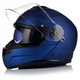 Casca moto LS2 FF908 STROBE II, sistem Pinlock, albastru mat, 57-58cm