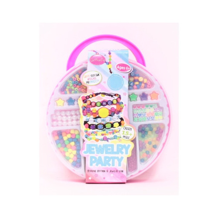 Ékszerkészítő készlet, többszínű, 6+