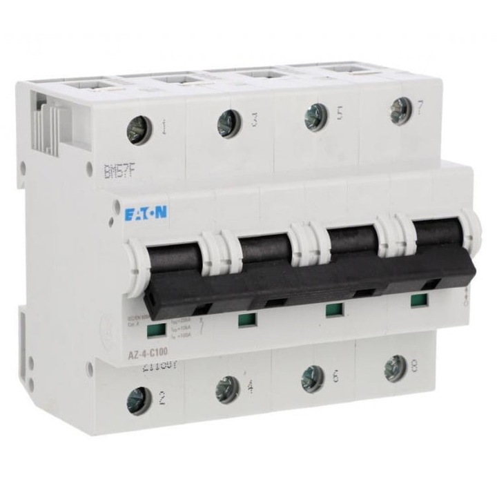 Biztosíték, Eaton, túlfeszültség-levezető 4P, 100A, 20kA, 90x82x75mm