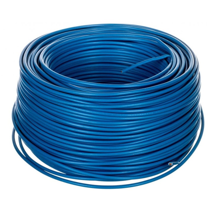 Cabluri electrice H07V-K, Helukabel, 2,5mm², albastru, 100m