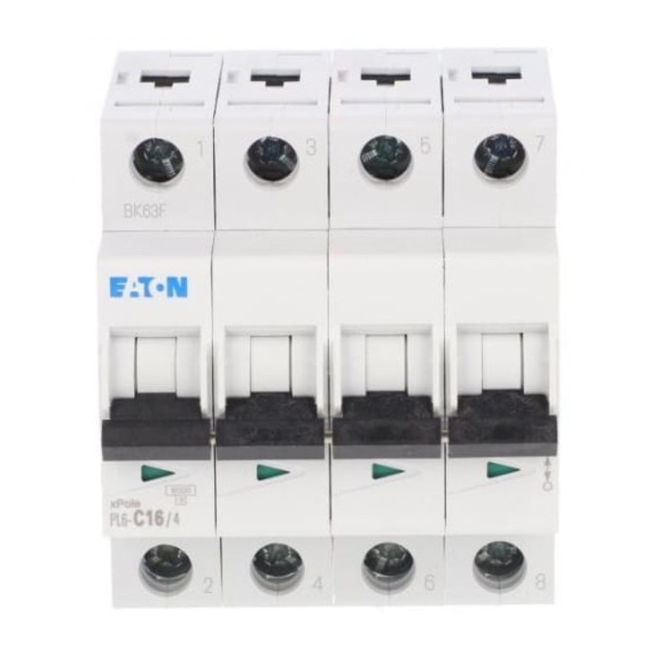 Siguranta electrica, Eaton, 4P, 16A, 6kA, 230V, 65x70x85mm