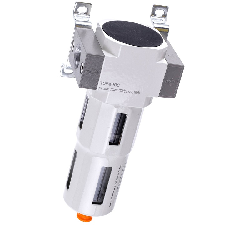 Filtru de aer TC Technic YQ-WHITE PRO 1/2" 40 microni, maxim 16 bar, 195x43mm, set