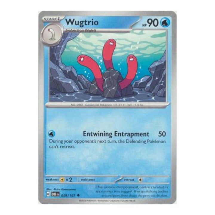 Joc de societate Pokemon Obsidian Flames 059/197 Wugtrio Uncommon