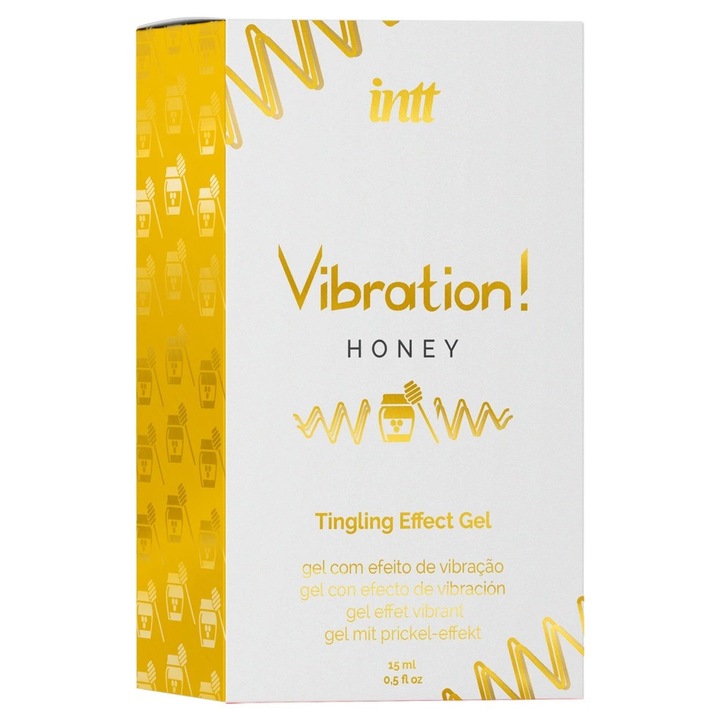 Intt, Mézes vibrációs gél bizsergő hatású 15ml