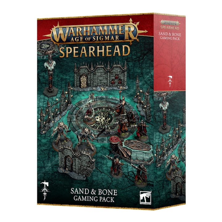 Játékkiegészítő Warhammer Age of Sigmar, Sand And Bone Gaming Pack Spearhead, Games Workshop, többszínű, angol nyelvű