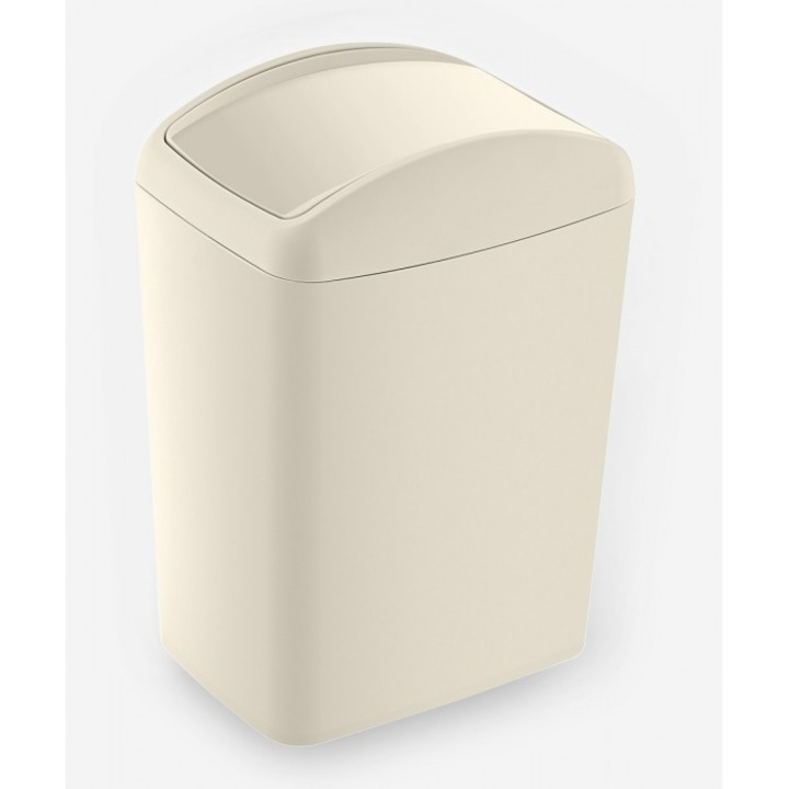 Cos gunoi cu capac batant RAKI LATTE 40l, 26, 1x36xh52, 7cm