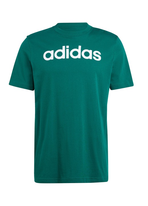 Férfi póló IJ8658, Adidas, pamut, zöld, M INTL