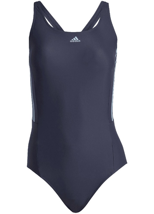 Noi furdoruha, adidas, Mid 3-Stripes, sotetkek, ujrahasznosithato anyag