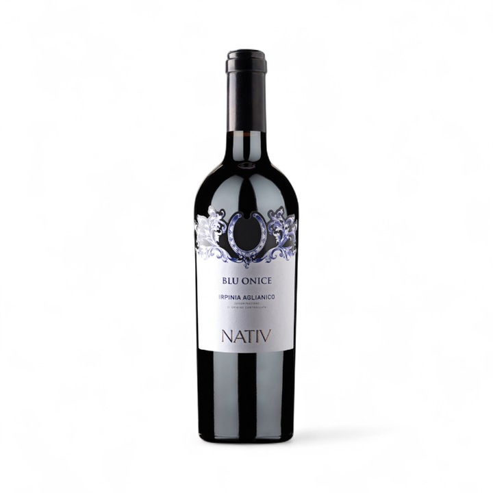 Vin Rosu Nativ Blu Onice Aglianico 14.5%, 0.75L