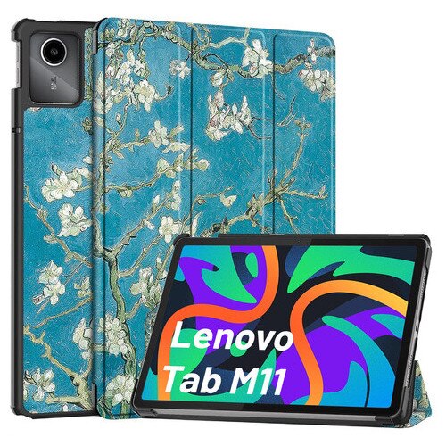 Etui Alogy Book Cover Case pentru Lenovo Tab K11 / K11E 11" si M11 10.95", ecologic, cu functie Sleep/Wake Up, culoare: multicolor