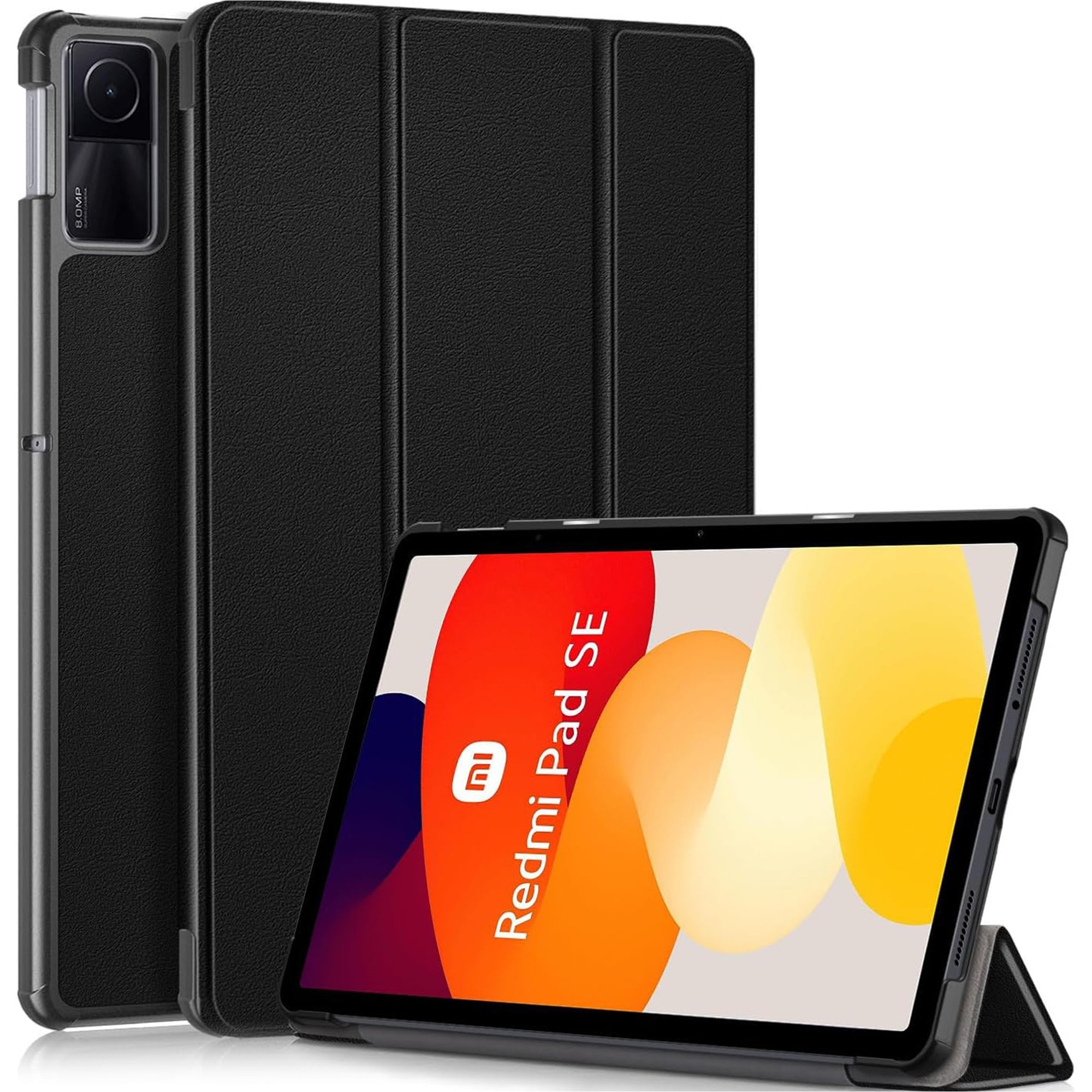 Etui pentru tableta Alogy Book Cover Case, protectie, negru, 11"