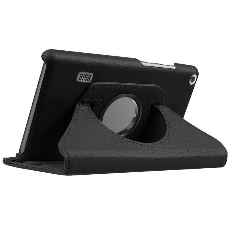 Etui obrotowe 360 pentru tableta, Huawei MediaPad T3 7.0, albastru, cu functie de suport