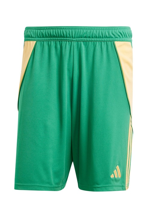Pantaloni scurti barbatesti adidas Tiro 24, verzi, poliester, cu talie elastica