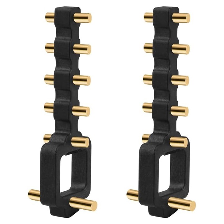 Комплект от 2 усилвателя на сигнал за дрон, Axroad Mall, Удължител на антенен сигнал за контролер за дрон, Съвместим с DJI Mini 2/Air 2S/Air 2/Mavic 3, Лесен за инсталиране, Преносим, Възпроизвеждане и включване, ABS/Мед, 6.8*2.5*2.3 см, Черен