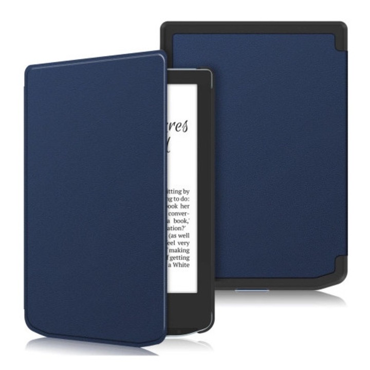 Alogy ProBook Cover védőtok, PocketBook Verse 629/634/619 táblagépekhez, gránátvörös, vékony, energiatakarékos funkcióval