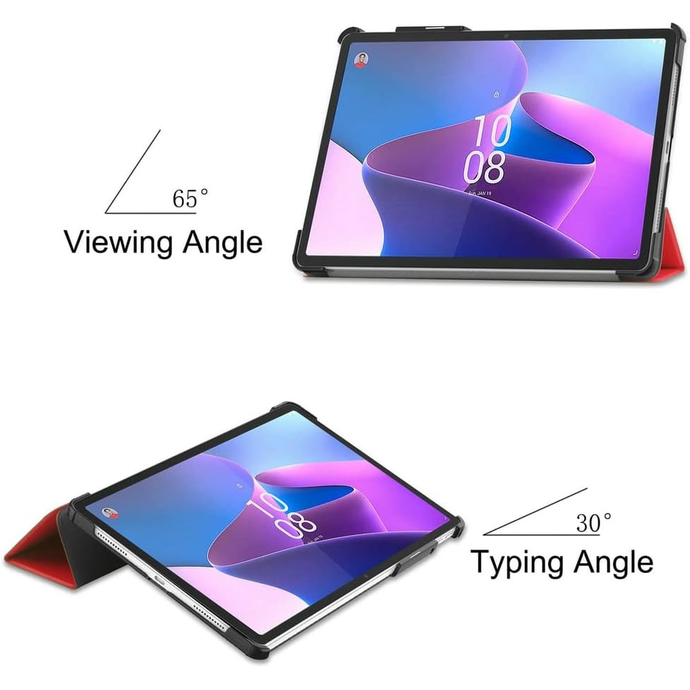 Husa Slim Sigloo, Smart Cover, Trifold, pentru Lenovo Tab P11 Pro( 2nd Gen), (TB-132FU/TB-138FU), 11.2", Purple