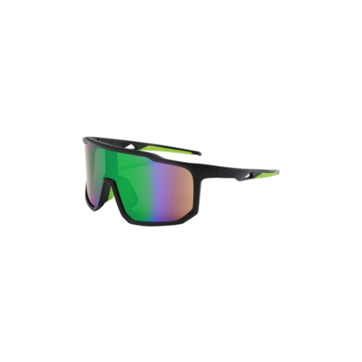 Ochelari de soare sport, Unisex, UV400, Multicolor, 76-16-123mm