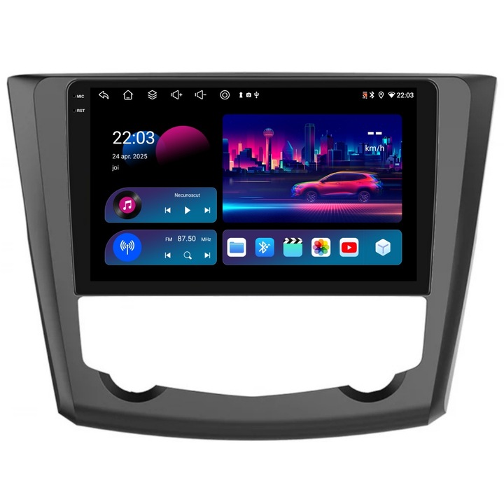 Navigatie PilotOn Renault Kadjar 2015-2017 9 inch 4GB 64GB 8 CORE