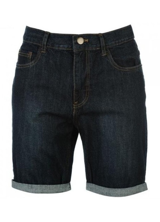 Pantaloni scurti denim, Brave Soul, pentru barbati, Negru Denim