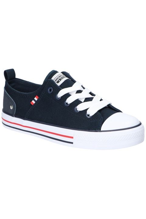 Női teniszcipő, American Club, Lh117, Casual, Tengerészkék