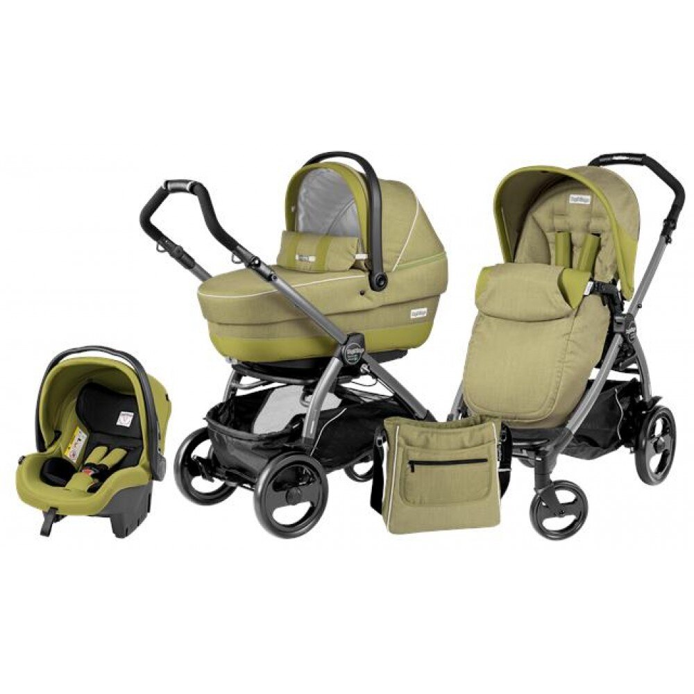 peg perego stroller green