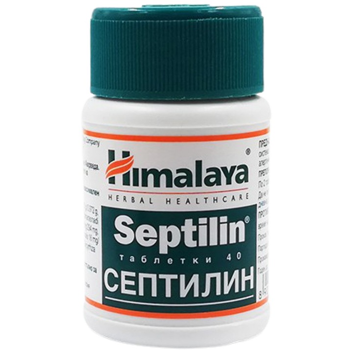 Supliment alimentar Septilin de la Himalaya Herbals, 40 de comprimate