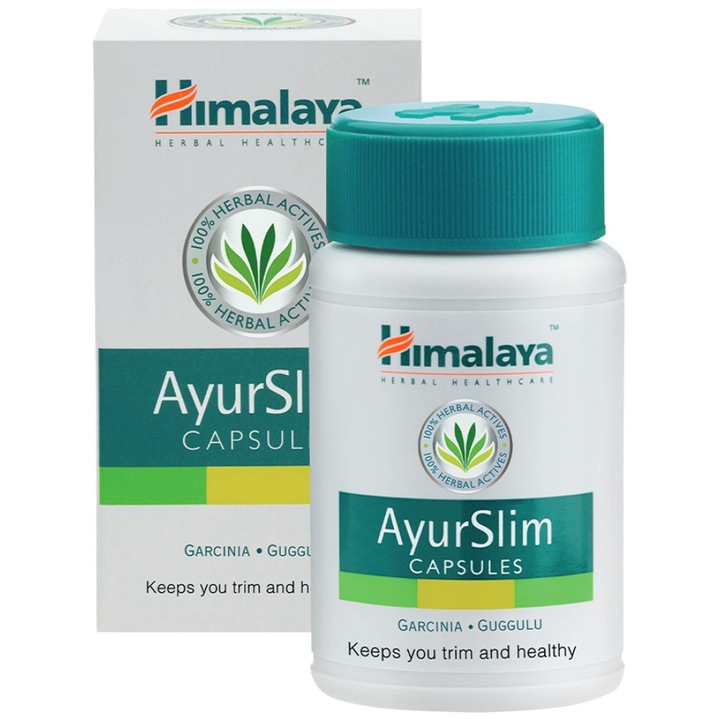 Хранителна добавка Himalaya Herbals AyurSlim / Аюрслим, 60 капсули