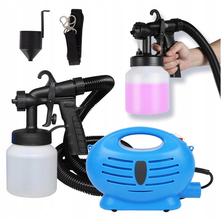 Pistol De Vopsit Profesional Kit De Pulverizare Pentru Vopsirea Peretilor De Mobilier