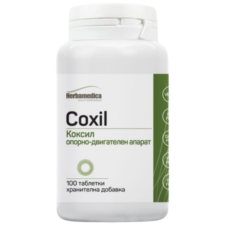 Supliment alimentar Herba Medica Coxil 500 mg, 100 comprimate