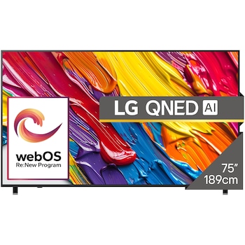 Televizor LG QNED 75QNED84A3C, 189 cm, Smart, 4K Ultra HD, Clasa D (Model 2025)