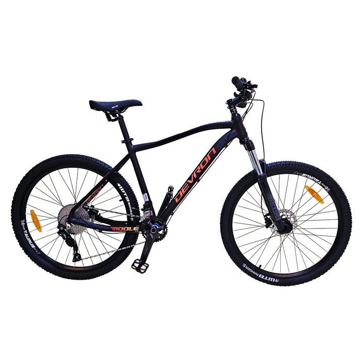 Mtb kerékpár Devron Riddle RM4.7 2021 - 27.5 hüvelyk, M, fekete