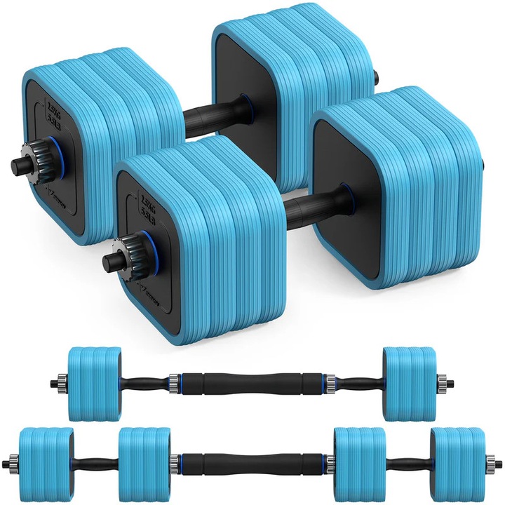 Set Gantere reglabil 40 kg (2 x 20 kg), Merach
