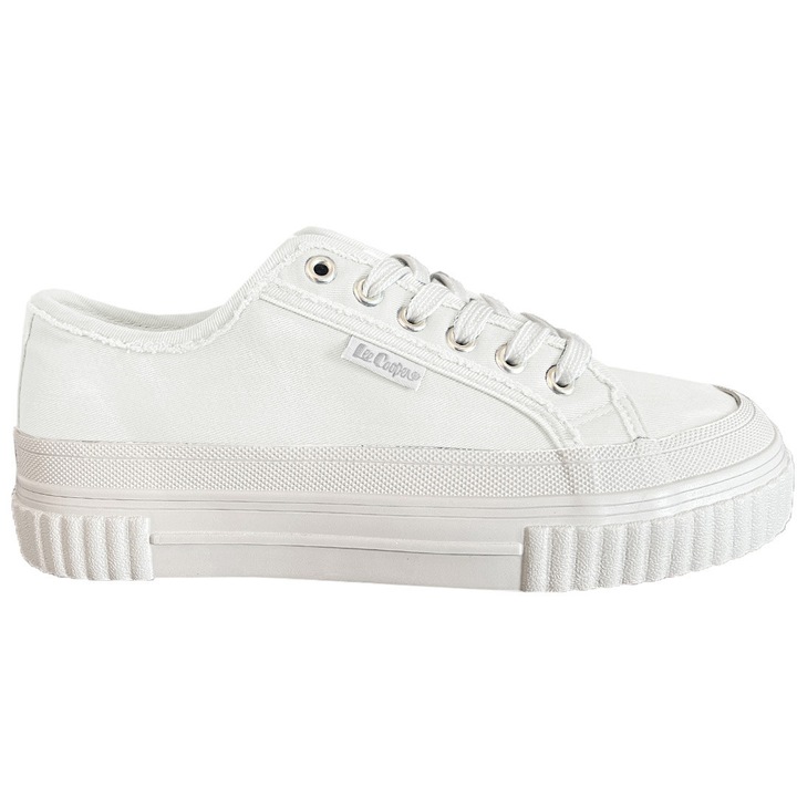Női tornacipő Lee Cooper LCW-24-02-2117LA, textil, fehér