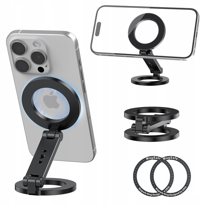 Магнитен държач за 2 смартфона, Mag Safe, MagSafe, VRIG, MG-26