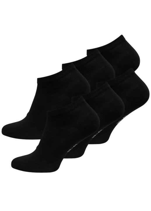 Sosete pentru barbati din bambus, 3 perechi, marimea 39-42, negre, absorbante