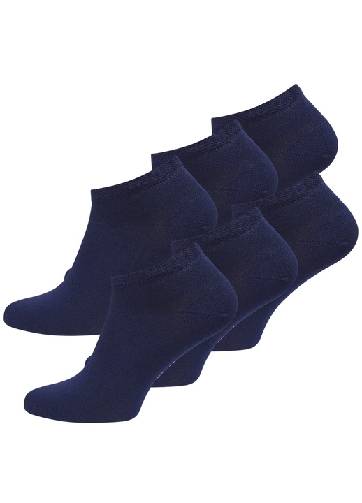 Sosete scurte din bambus, 3 perechi, marimea 39-42, respirabile pentru vara