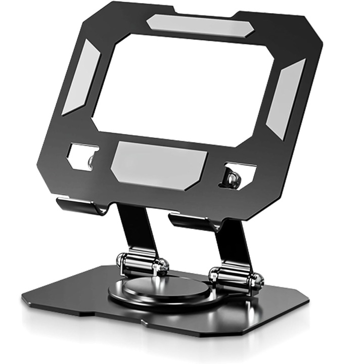HOZRO táblagép-állvány, 360°-ban forgatható talppal, állítható, kompatibilis iPad Pro / Air / Mini és más táblagépekkel