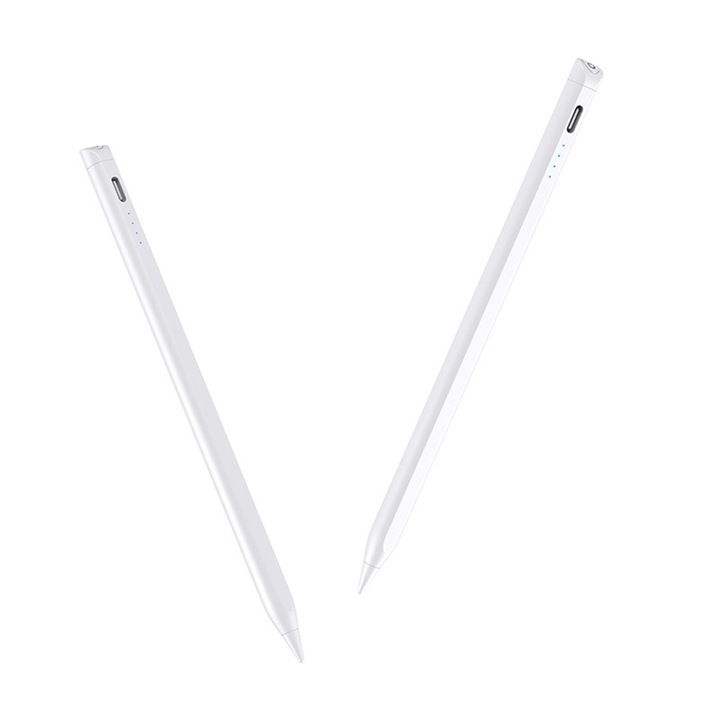 Stylus Pen Universal, Android, iOS, Microsoft, 90mAh, Type-C - Lito (T3) - White