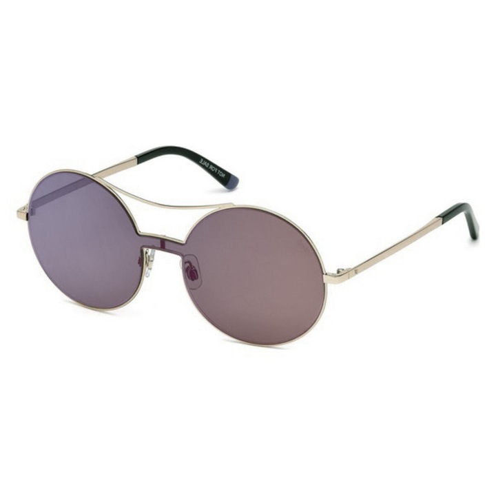 Ochelari de Soare Dama Web Eyewear WE0211A, Lentile ø59mm UV400, Metalici, Mov si Argintiu, Cadou Carcasa Originala