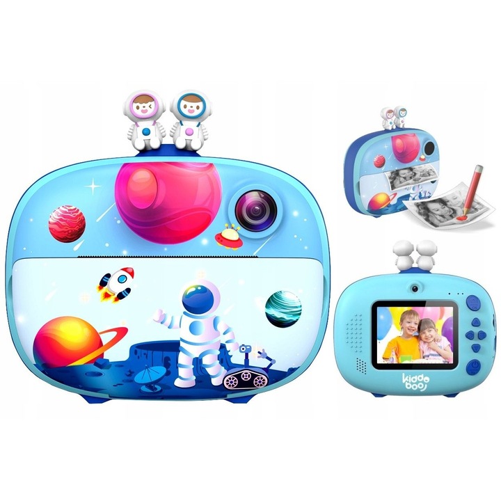 20MP 1080p azonnali kamera, szelfi objektívvel ellátott nyomtató, P83 kék fotónyomtatás