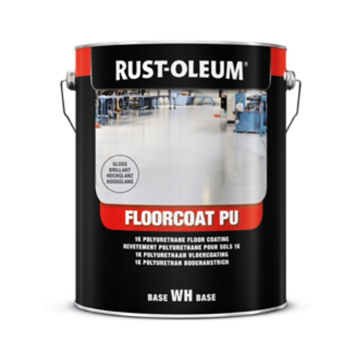 Vopsea Poliuretanica 7200 Alb RAL 9010 5 Litri, RAL 9010 - Pure white