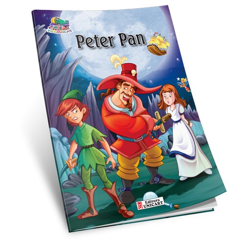 Peter Pan - carte de colorat A5