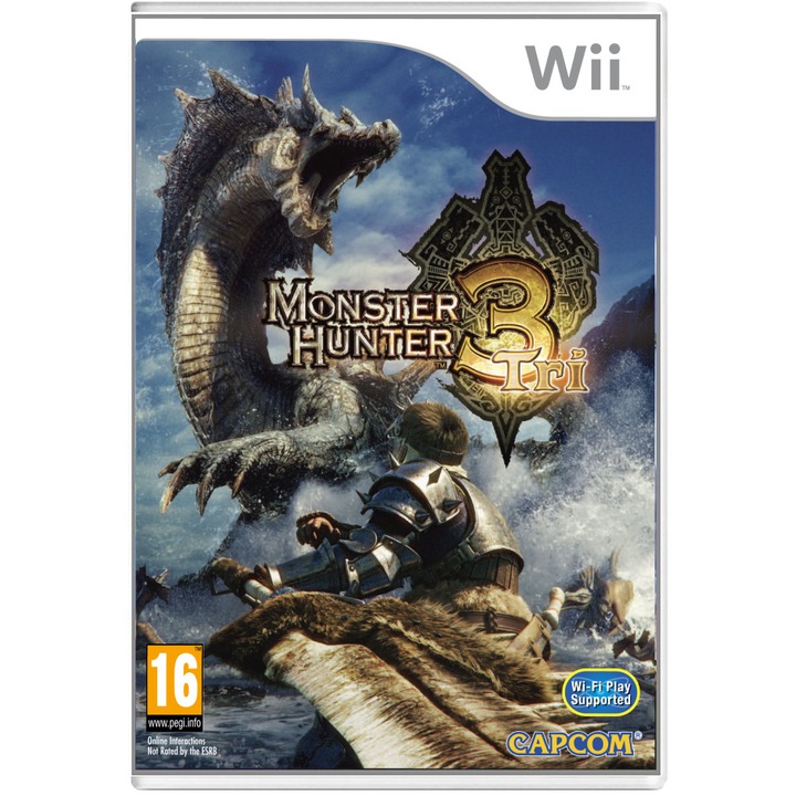 Joc Monster Hunter 3 Tri Nintendo Wii