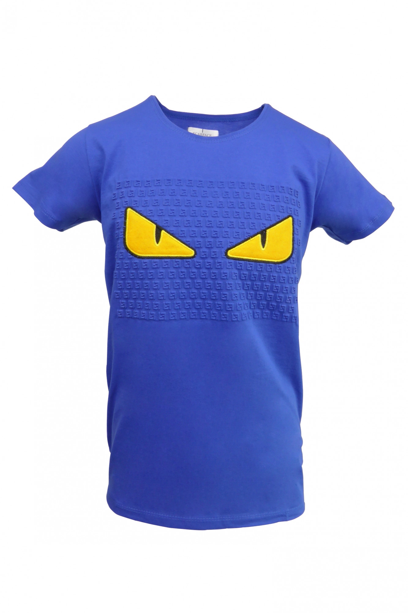 Tricou - SCARFACE - albastru cu 